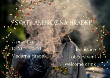 Svatý Ambrož v medárně