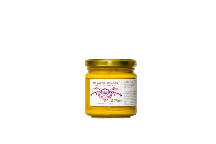 Med květový pastový s pylem - Balení: 250 g
